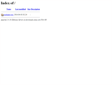 Tablet Screenshot of downloads.zotac.com